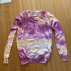 Golden Goose Tie Dye Cotton/Cashmere Sweater